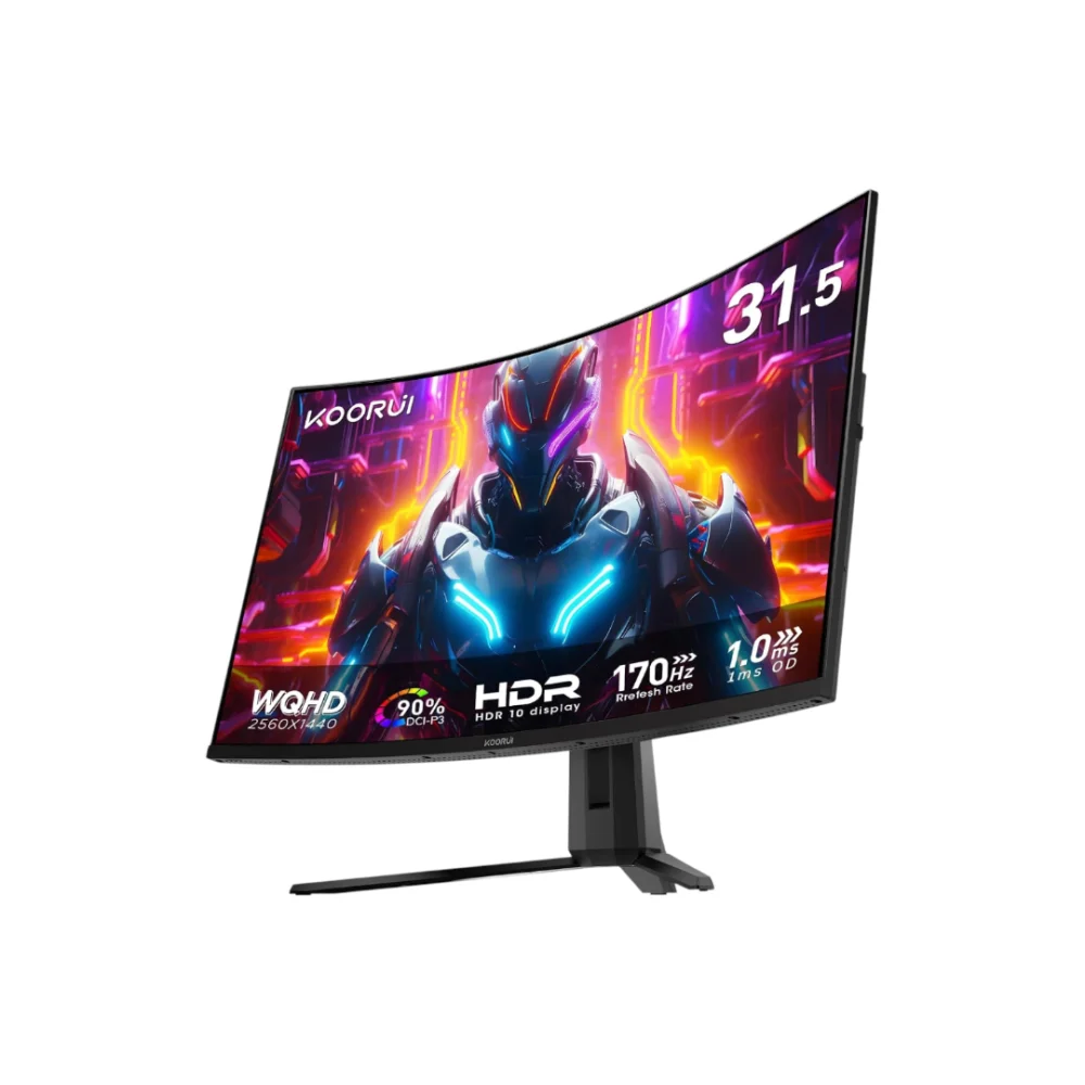 KOORUI G3221SC 31.5″ QHD Curved Gaming Monitor 3 KOORUI G3221SC 31.5″ QHD Curved Gaming Monitor - Image 3