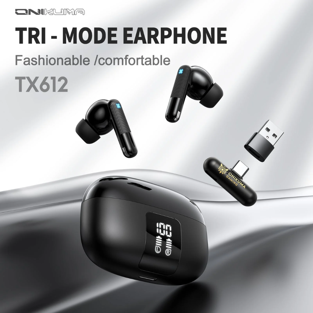 ONIKUMA TX612 ENC Dual Microphone Noise Reduction Wireless Earbud 10 ONIKUMA TX612 ENC Dual Microphone Noise Reduction Wireless Earbud - Image 10