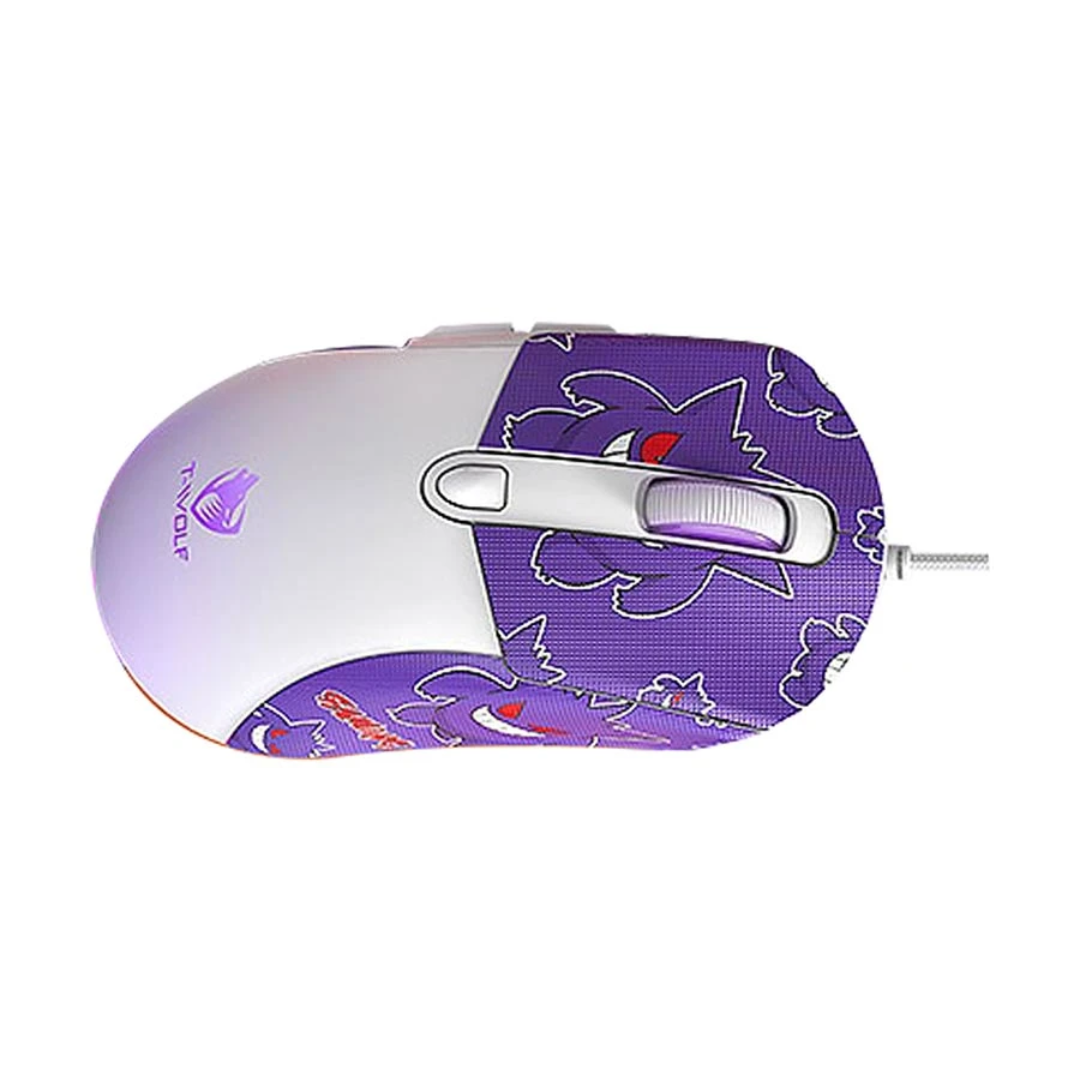 T-wolf G550 Gaming Mouse RGB WITH Gengar Kuromi Sticker 10 T-wolf G550 Gaming Mouse RGB WITH Gengar Kuromi Sticker - Image 10