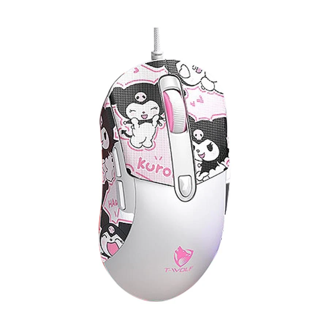T-wolf G550 Gaming Mouse RGB WITH Gengar Kuromi Sticker 5 T-wolf G550 Gaming Mouse RGB WITH Gengar Kuromi Sticker - Image 5