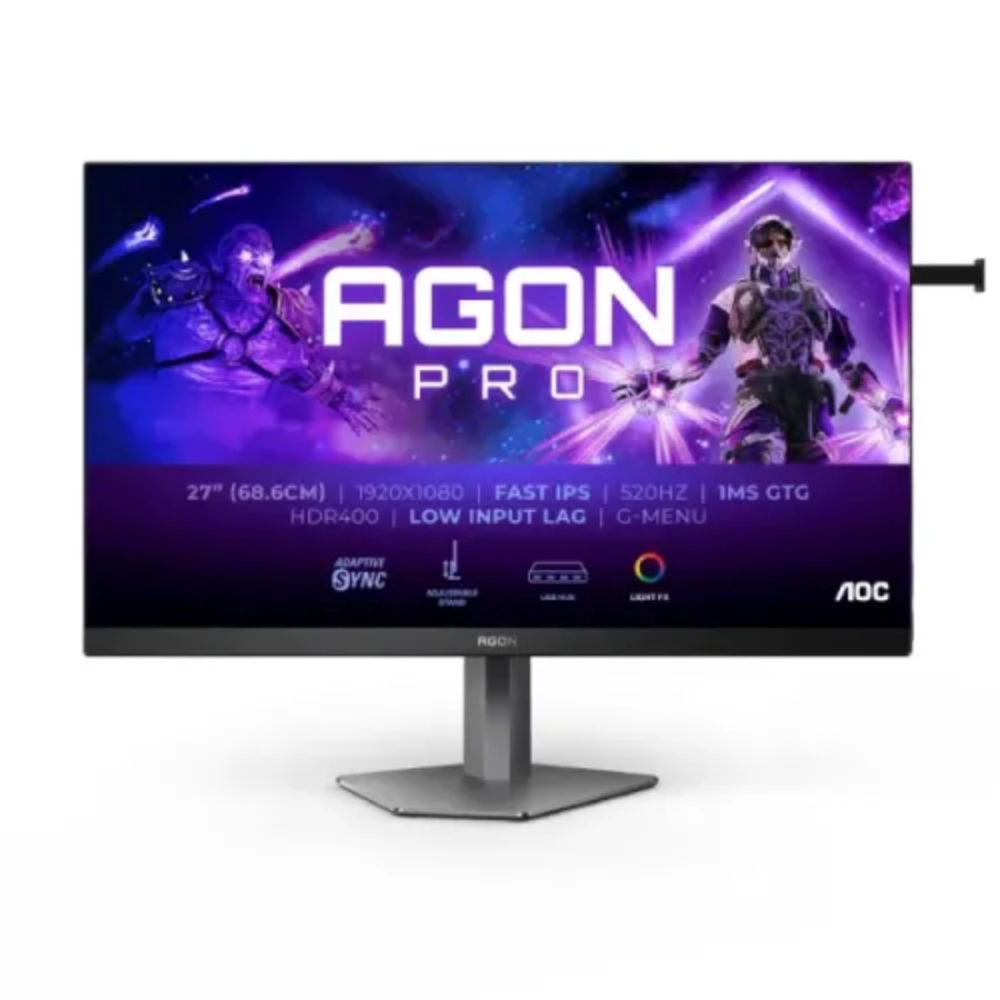 AOC AGON PRO AG276FK 27" 520Hz FHD Fast IPS Gaming Monitor 1 AOC AGON PRO AG276FK 27" 520Hz FHD Fast IPS Gaming Monitor