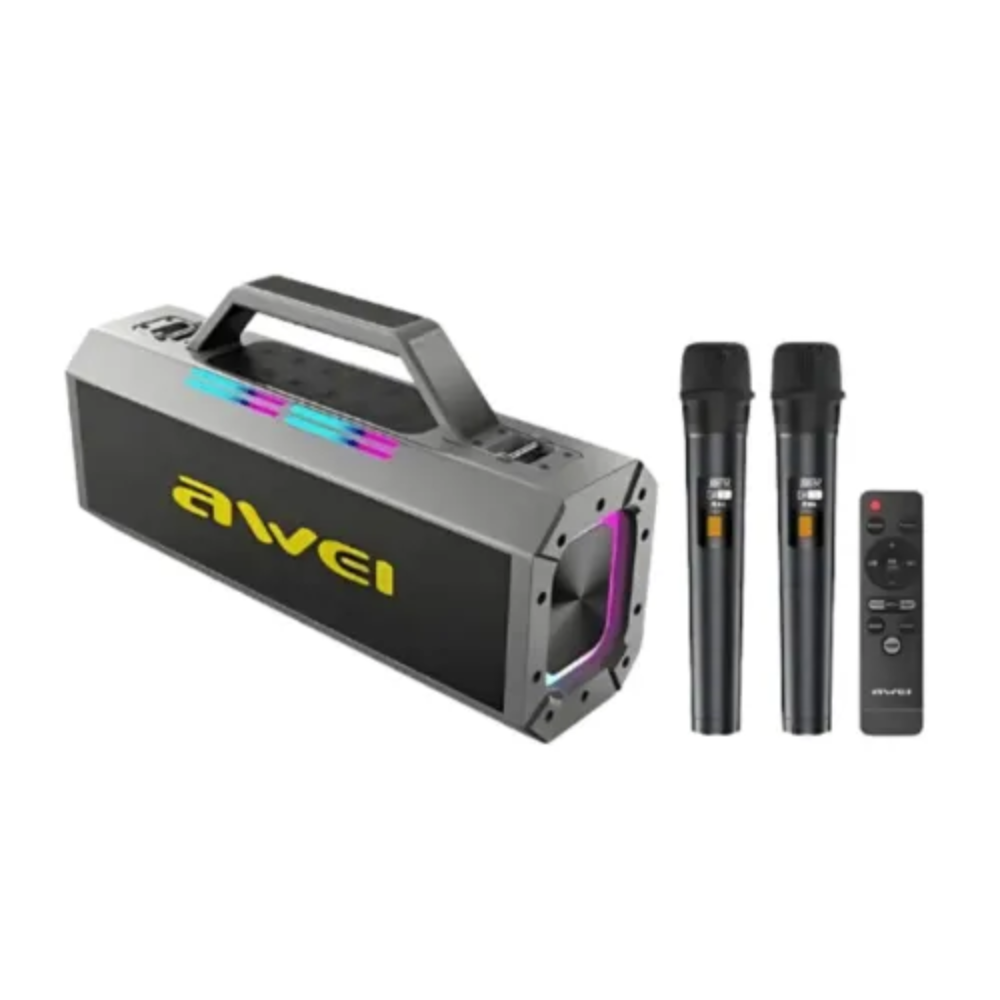 Awei KT8 Karaoke Wireless Speaker with Dual Microphone 1 Awei KT8 Karaoke Wireless Speaker with Dual Microphone