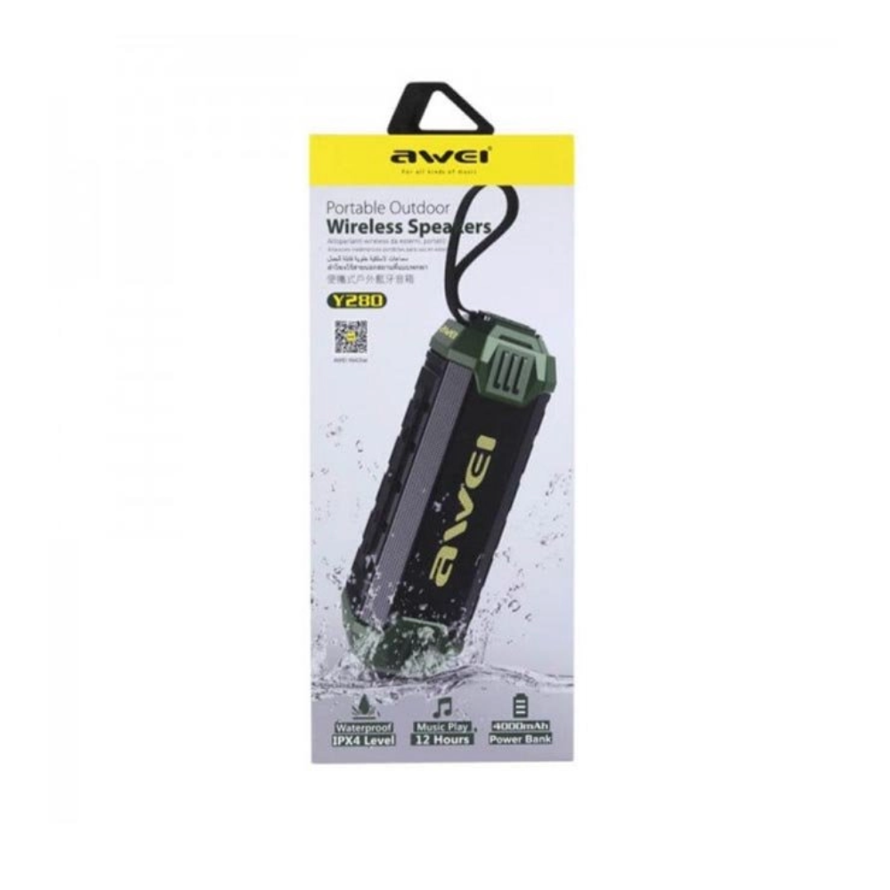 Awei Y280 Portable Waterproof Bluetooth Speaker 3 Awei Y280 Portable Waterproof Bluetooth Speaker - Image 3