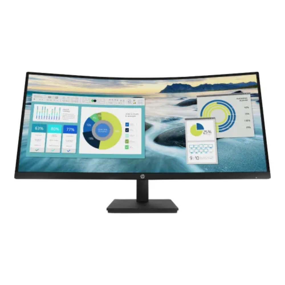 HP P34hc G4 34" WQHD Type-C Curved Monitor 1 HP P34hc G4 34" WQHD Type-C Curved Monitor