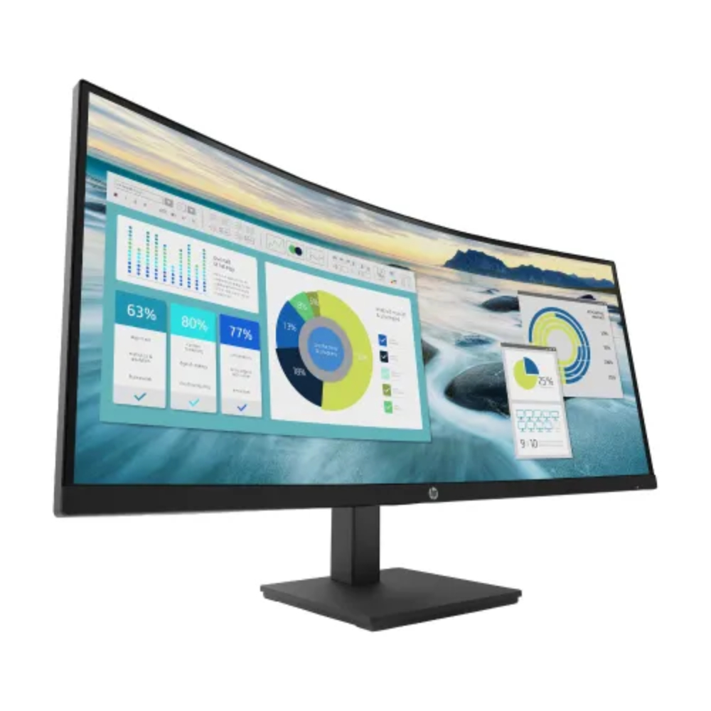 HP P34hc G4 34" WQHD Type-C Curved Monitor 2 HP P34hc G4 34" WQHD Type-C Curved Monitor - Image 2