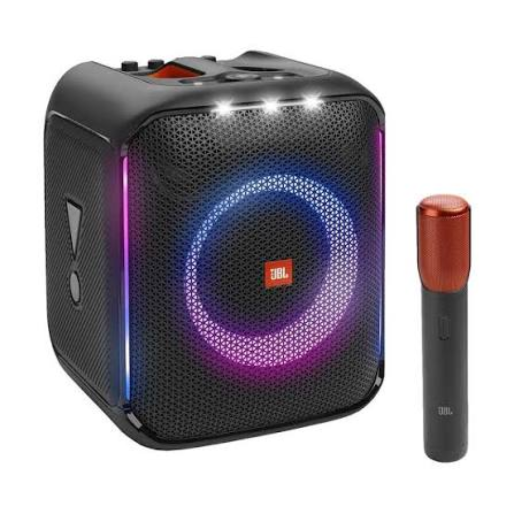 JBL PartyBox Encore 100W Portable Bluetooth Speaker With Single Wireless Microphone 1 JBL PartyBox Encore 100W Portable Bluetooth Speaker With Single Wireless Microphone