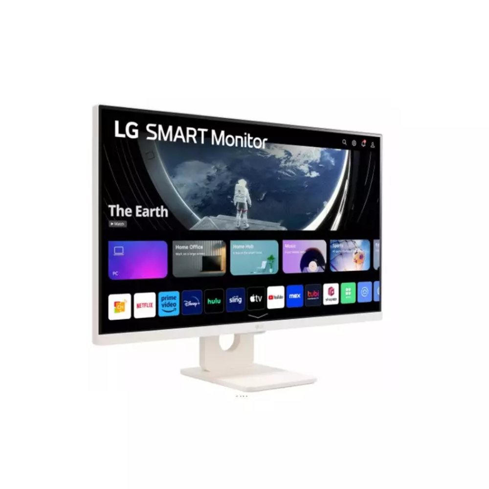 LG 27SR50F-W 27" FHD IPS Smart Monitor with webOS 2 LG 27SR50F-W 27" FHD IPS Smart Monitor with webOS - Image 2