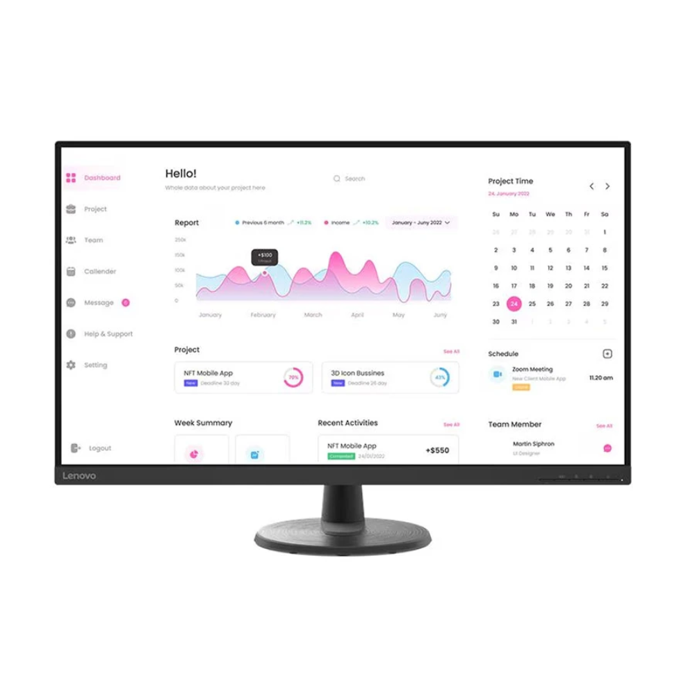 Lenovo D32-40 32" FHD VA Monitor 1 Lenovo D32-40 32" FHD VA Monitor