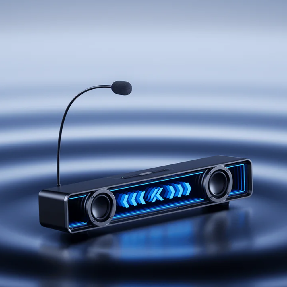 MCHOSE K20 Pro Gaming Soundbar, Black 2 MCHOSE K20 Pro Gaming Soundbar, Black - Image 2