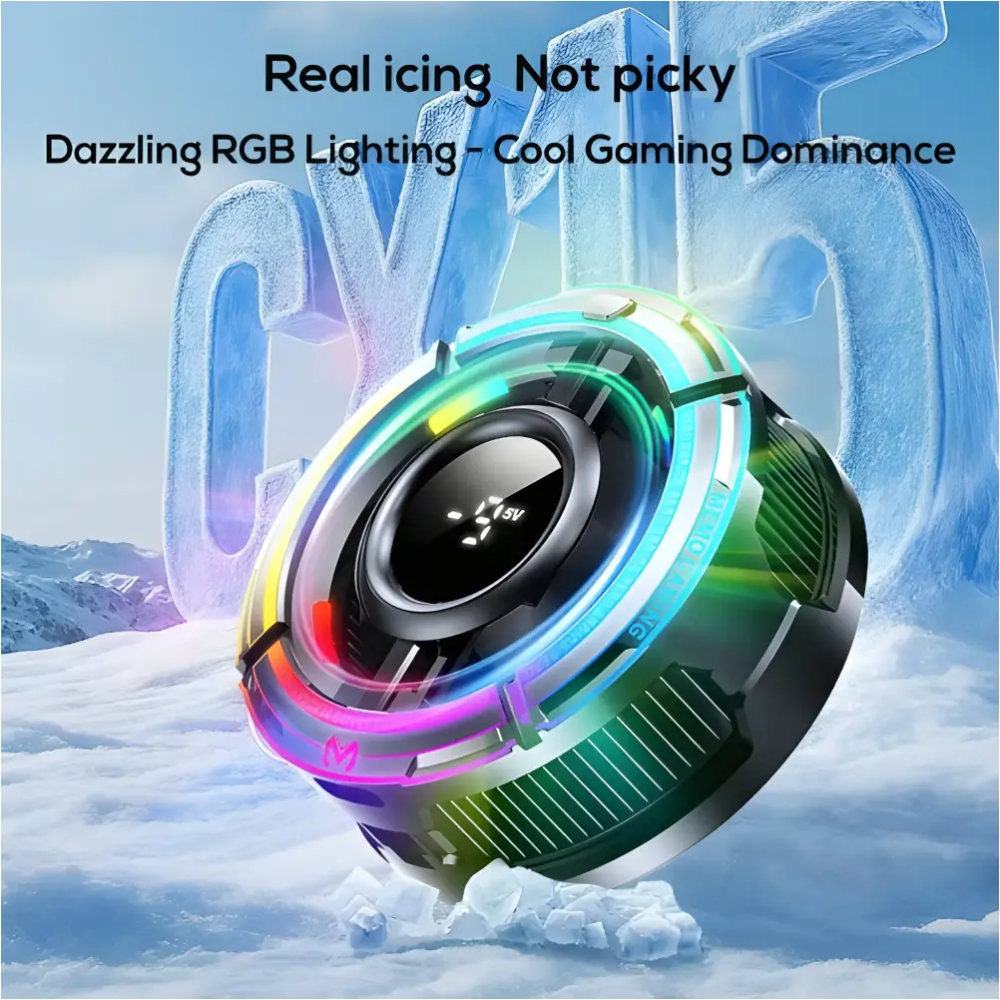 MEMO CX15 Digital Display Phone Cooling Fan 5 MEMO CX15 Digital Display Phone Cooling Fan - Image 5