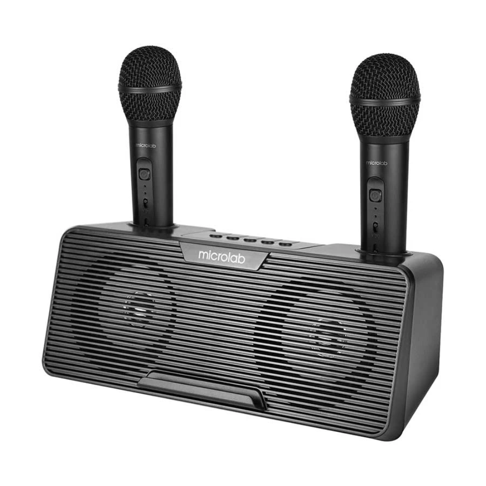 Microlab KTV100 Wireless Mini Karaoke Bluetooth Speaker 1 Microlab KTV100 Wireless Mini Karaoke Bluetooth Speaker