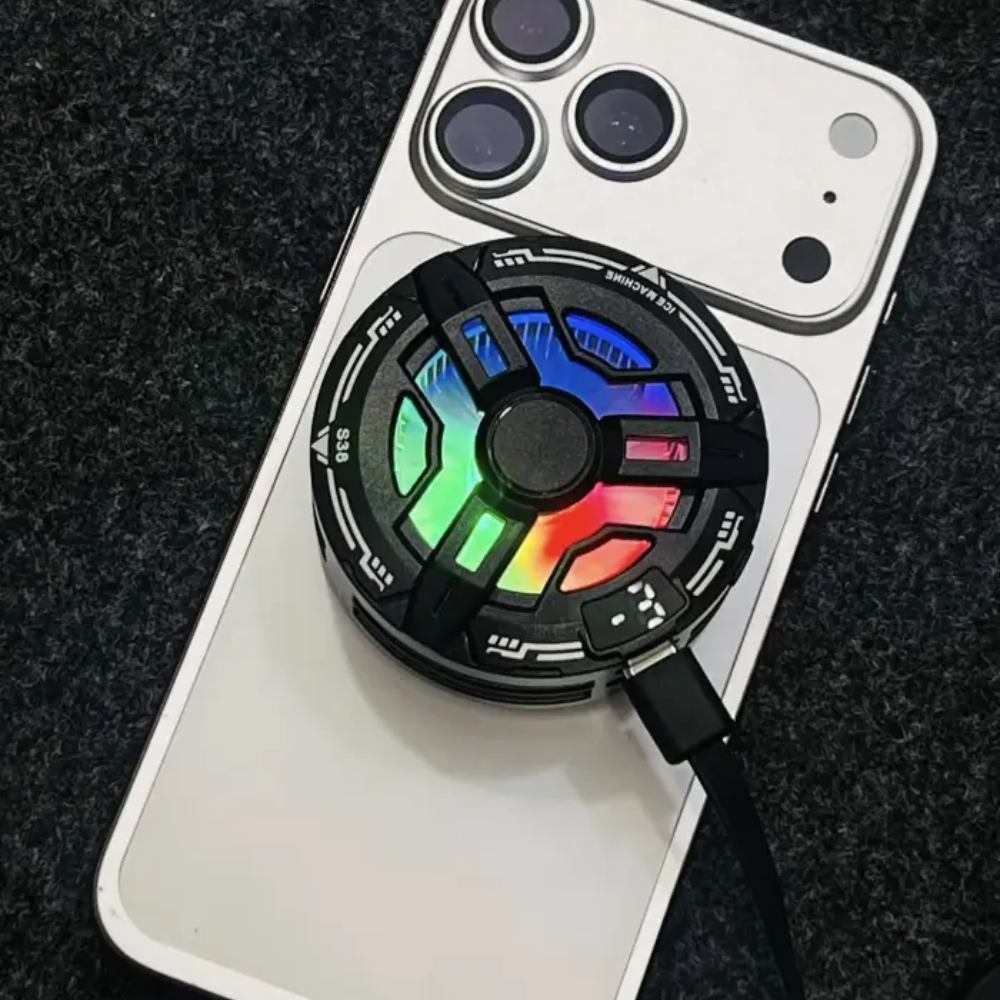 S38 Icy Magnetic Digital Display Mobile Phone Cooler 2 S38 Icy Magnetic Digital Display Mobile Phone Cooler - Image 2