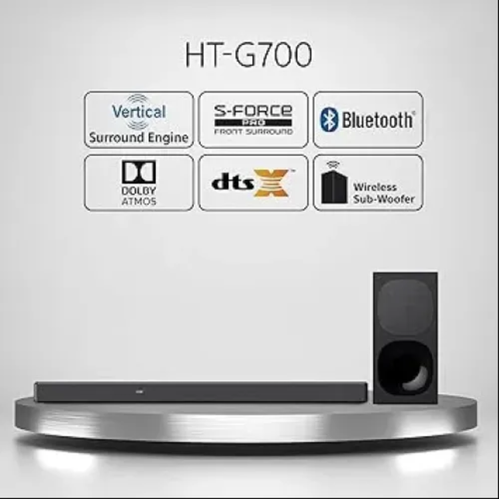 Sony HT-G700 3.1ch Soundbar with Wireless Subwoofer 4 Sony HT-G700 3.1ch Soundbar with Wireless Subwoofer - Image 4