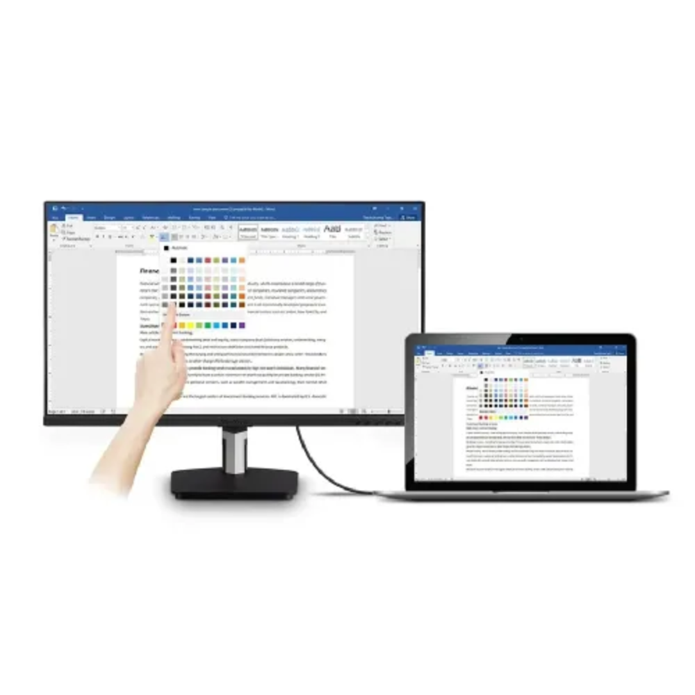 ViewSonic TD2455 23.8" IPS FHD Multi-Touch Monitor 4 ViewSonic TD2455 23.8" IPS FHD Multi-Touch Monitor - Image 4
