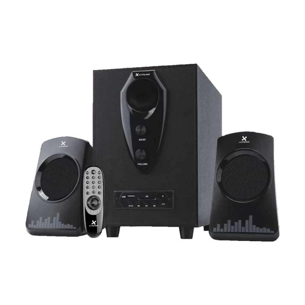 Xtreme HERO 2:1 Multimedia Bluetooth Speaker With Remote 1 Xtreme HERO 2:1 Multimedia Bluetooth Speaker With Remote
