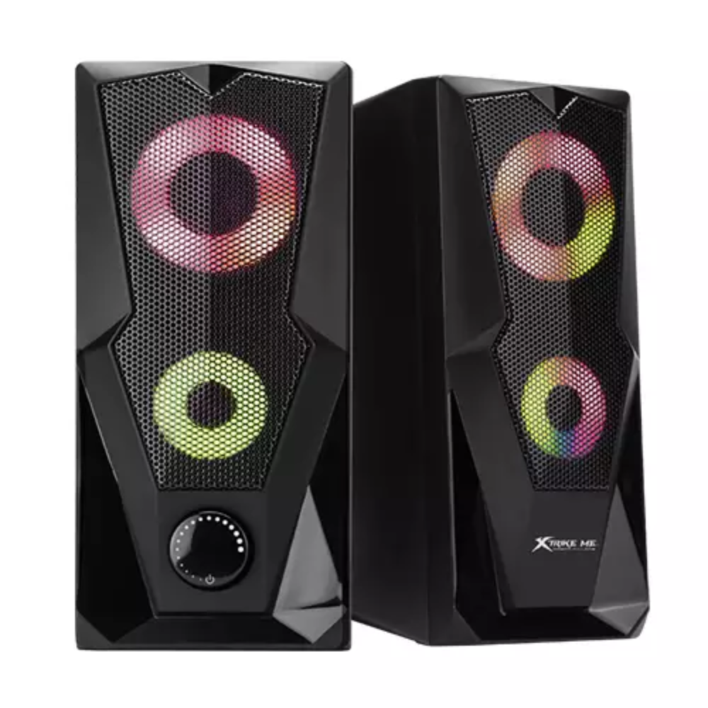 Xtrike Me SK-501 2.0 Channel Stereo RGB Gaming Speaker 2 Xtrike Me SK-501 2.0 Channel Stereo RGB Gaming Speaker - Image 2