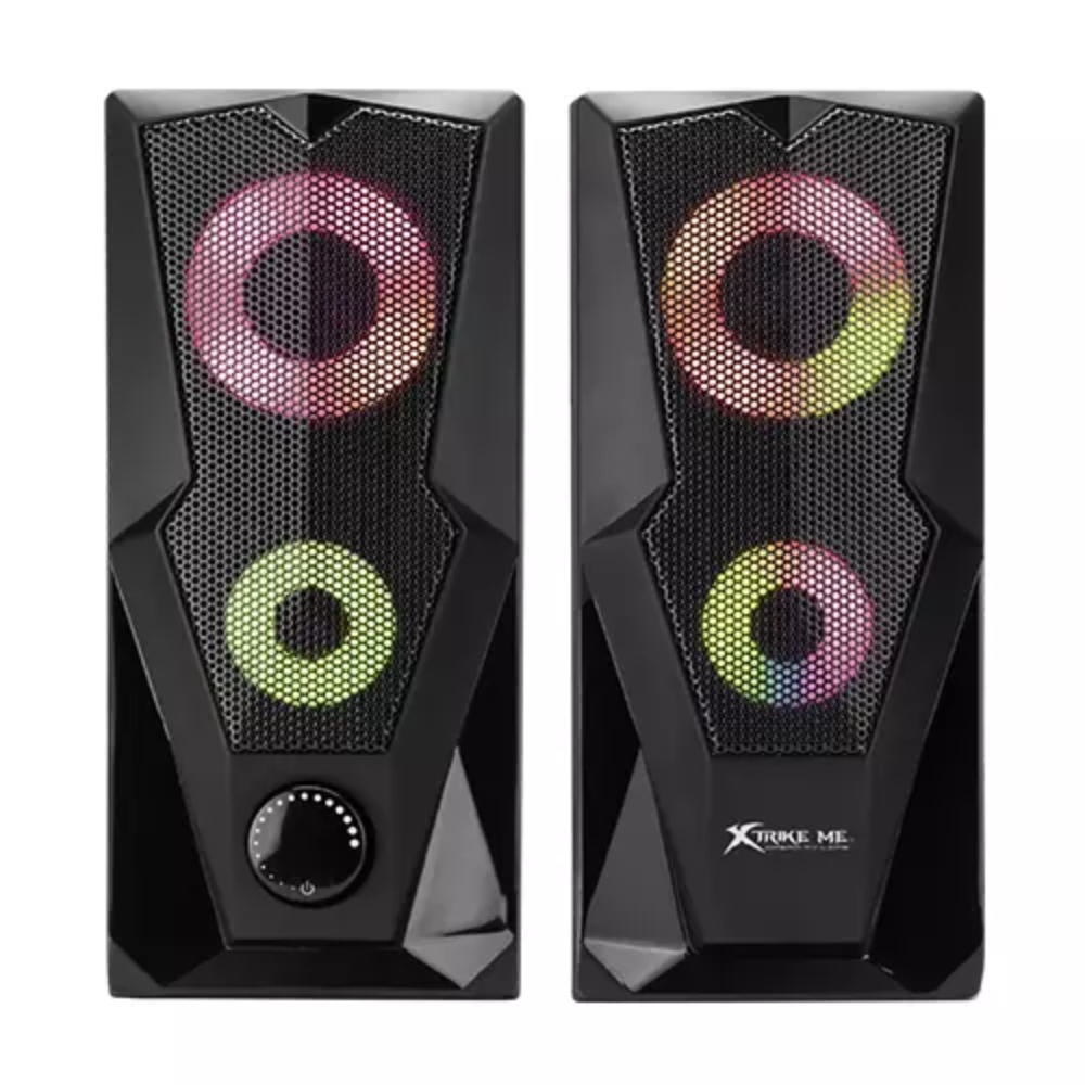 Xtrike Me SK-501 2.0 Channel Stereo RGB Gaming Speaker 3 Xtrike Me SK-501 2.0 Channel Stereo RGB Gaming Speaker - Image 3