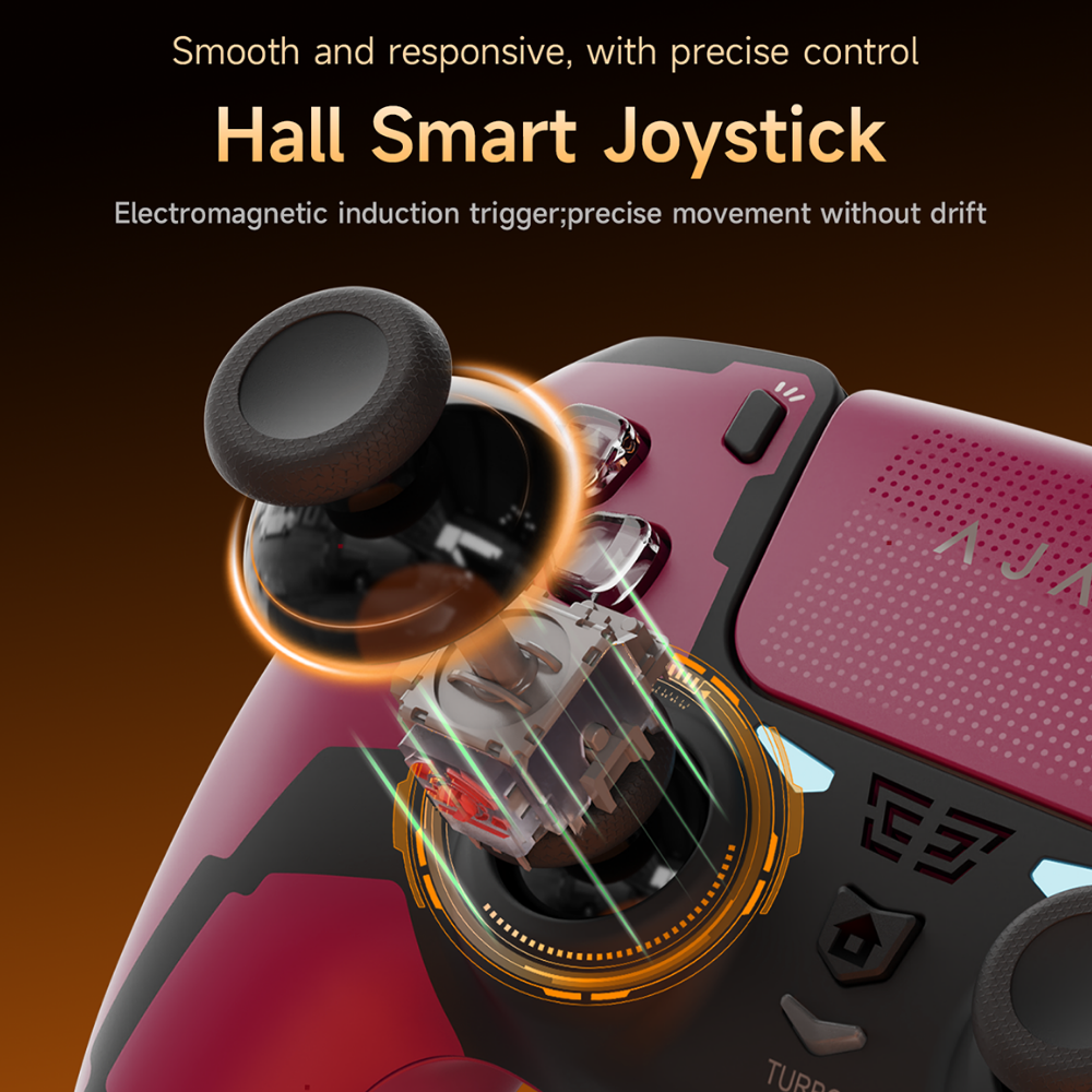 AJAZZ GP100 PS Dual-Mode Wireless Hall-Effect Joystick Gaming Controller 4 AJAZZ GP100 PS Dual-Mode Wireless Hall-Effect Joystick Gaming Controller - Image 4