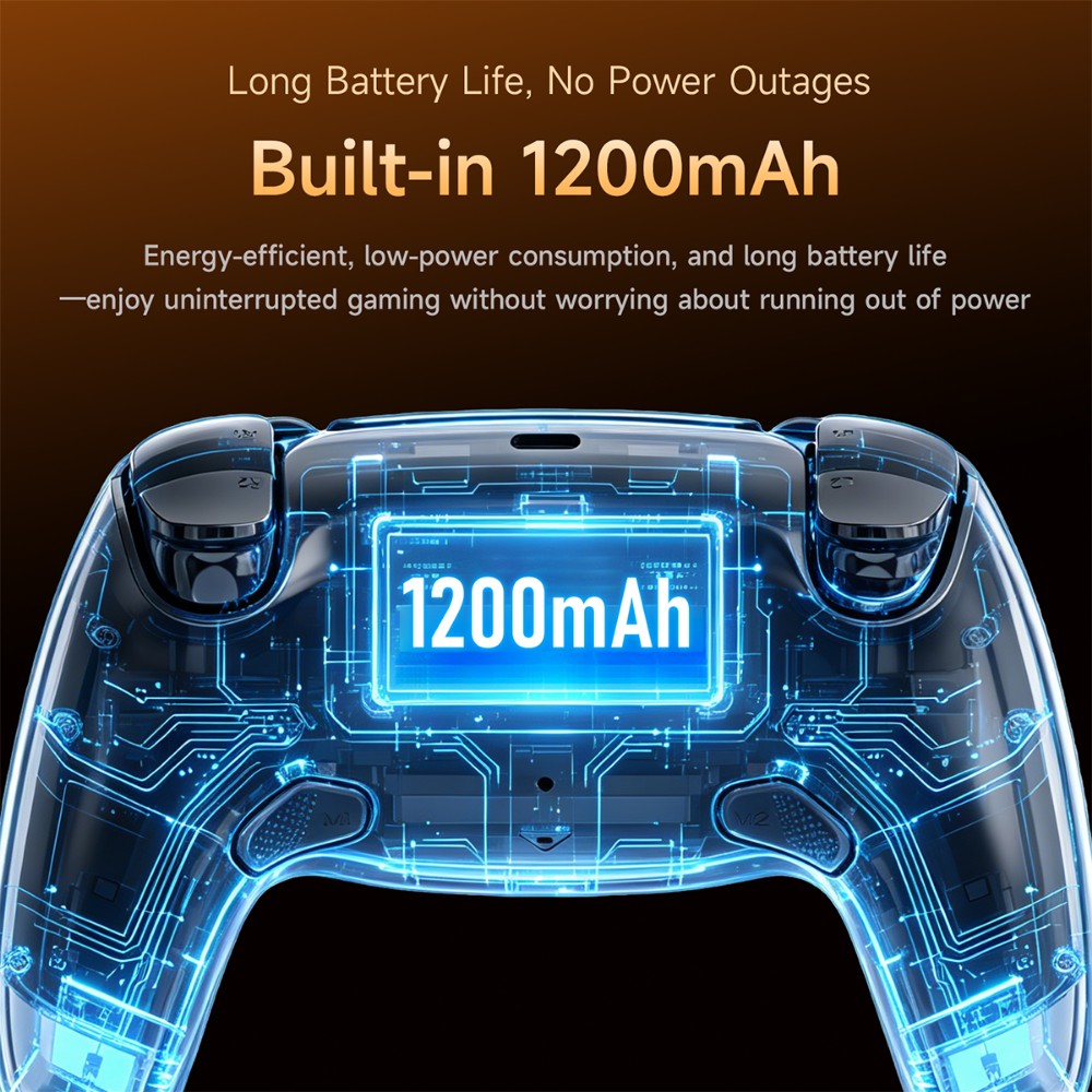 AJAZZ GP100 PS Dual-Mode Wireless Hall-Effect Joystick Gaming Controller 6 AJAZZ GP100 PS Dual-Mode Wireless Hall-Effect Joystick Gaming Controller - Image 6
