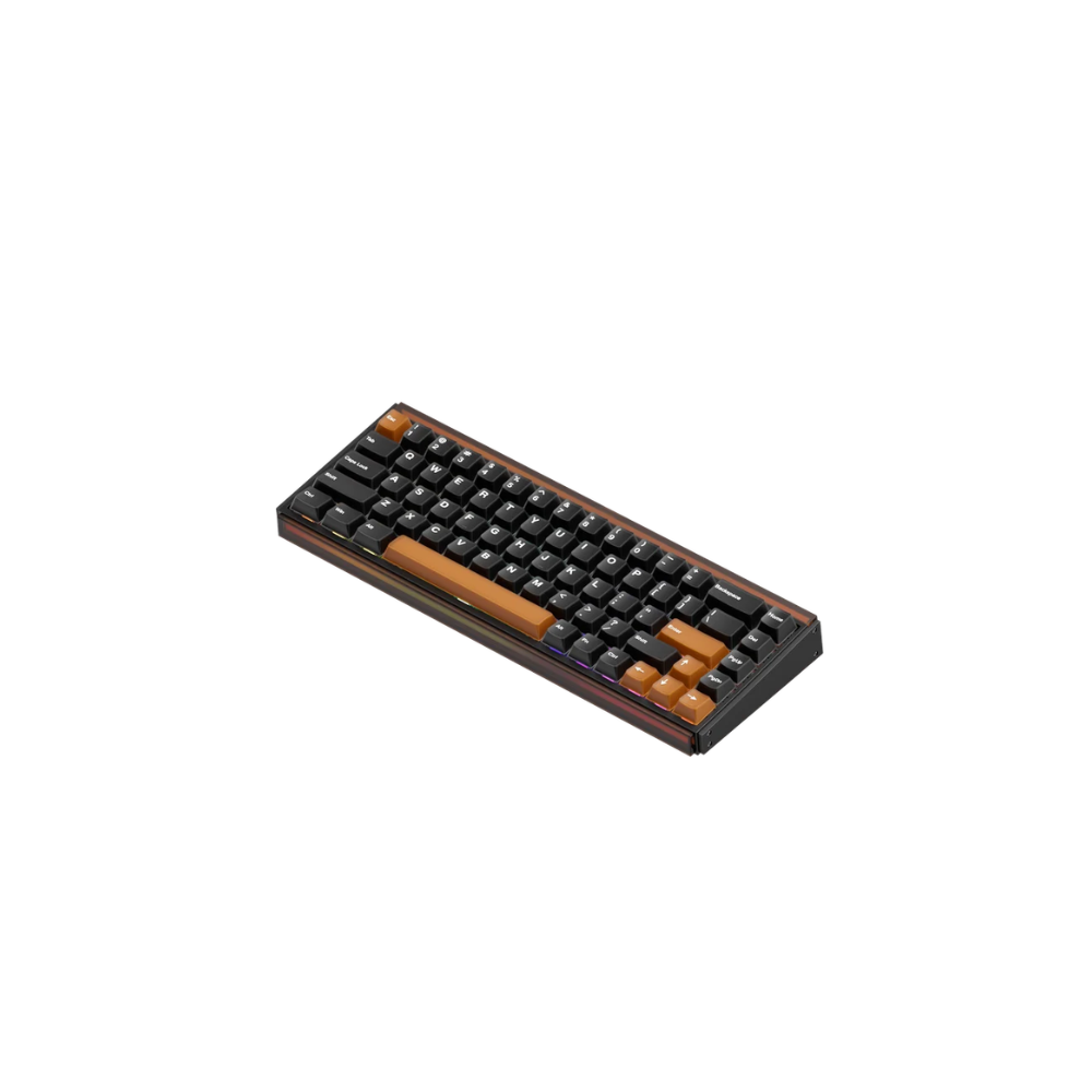 AKKO Ray68 HE Wired Magnetic Keyboard, Misty Black & Brown 5 AKKO Ray68 HE Wired Magnetic Keyboard, Misty Black & Brown - Image 5