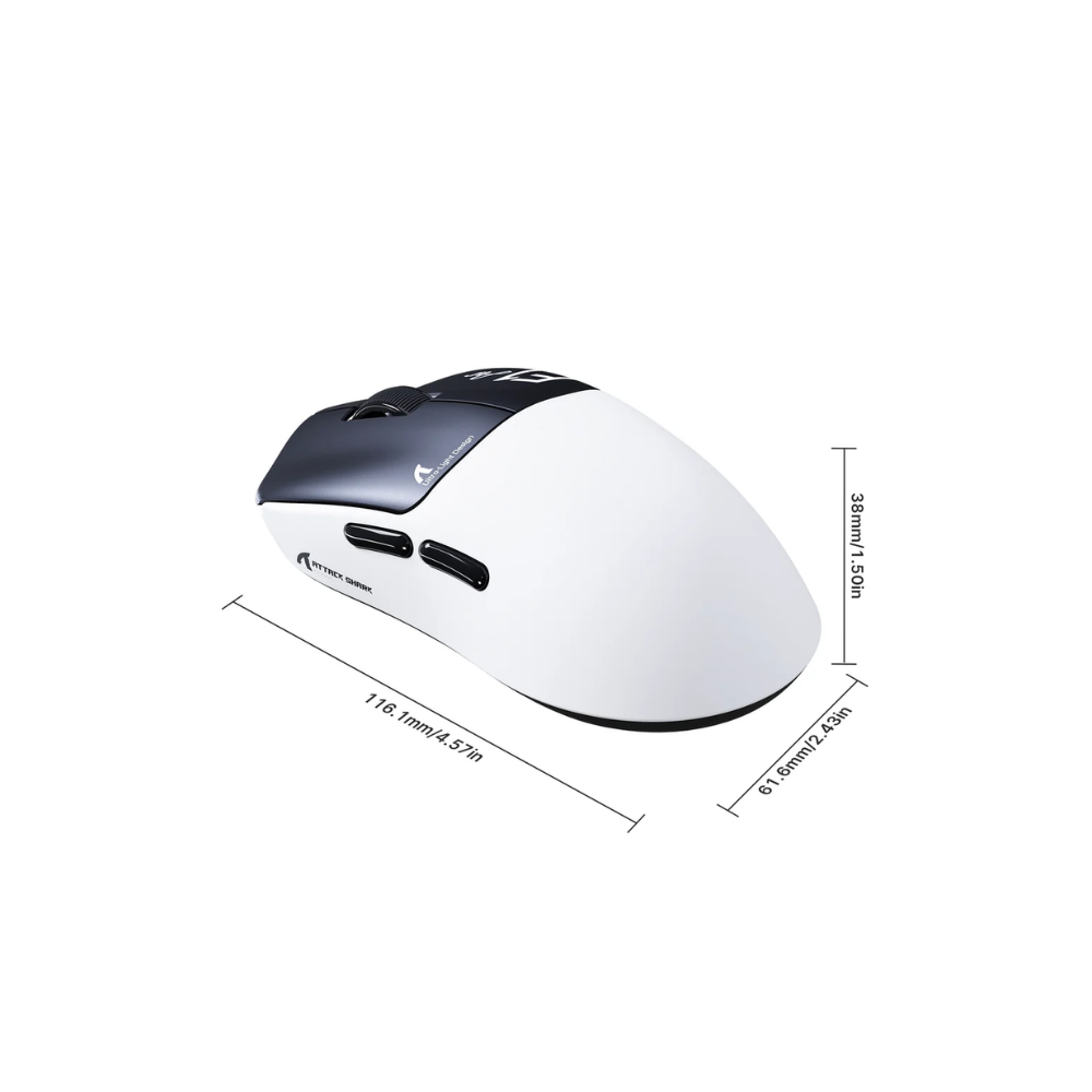 ATTACK SHARK F1 AIR Tri-Mode Wireless Gaming Mouse 5 ATTACK SHARK F1 AIR Tri-Mode Wireless Gaming Mouse - Image 5