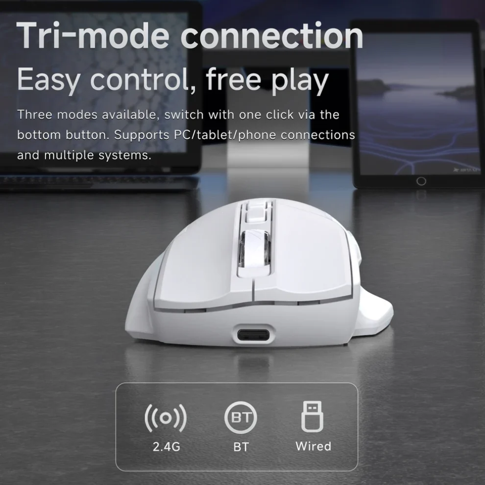 Ajazz AJ039 V2 Tri-Mode Wireless Gaming Mouse 19 Ajazz AJ039 V2 Tri-Mode Wireless Gaming Mouse - Image 19