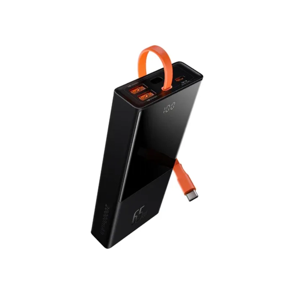Baseus Elf 65W Digital Display Fast Charging Power Bank - 20000mAh 3 Baseus Elf 65W Digital Display Fast Charging Power Bank - 20000mAh - Image 3