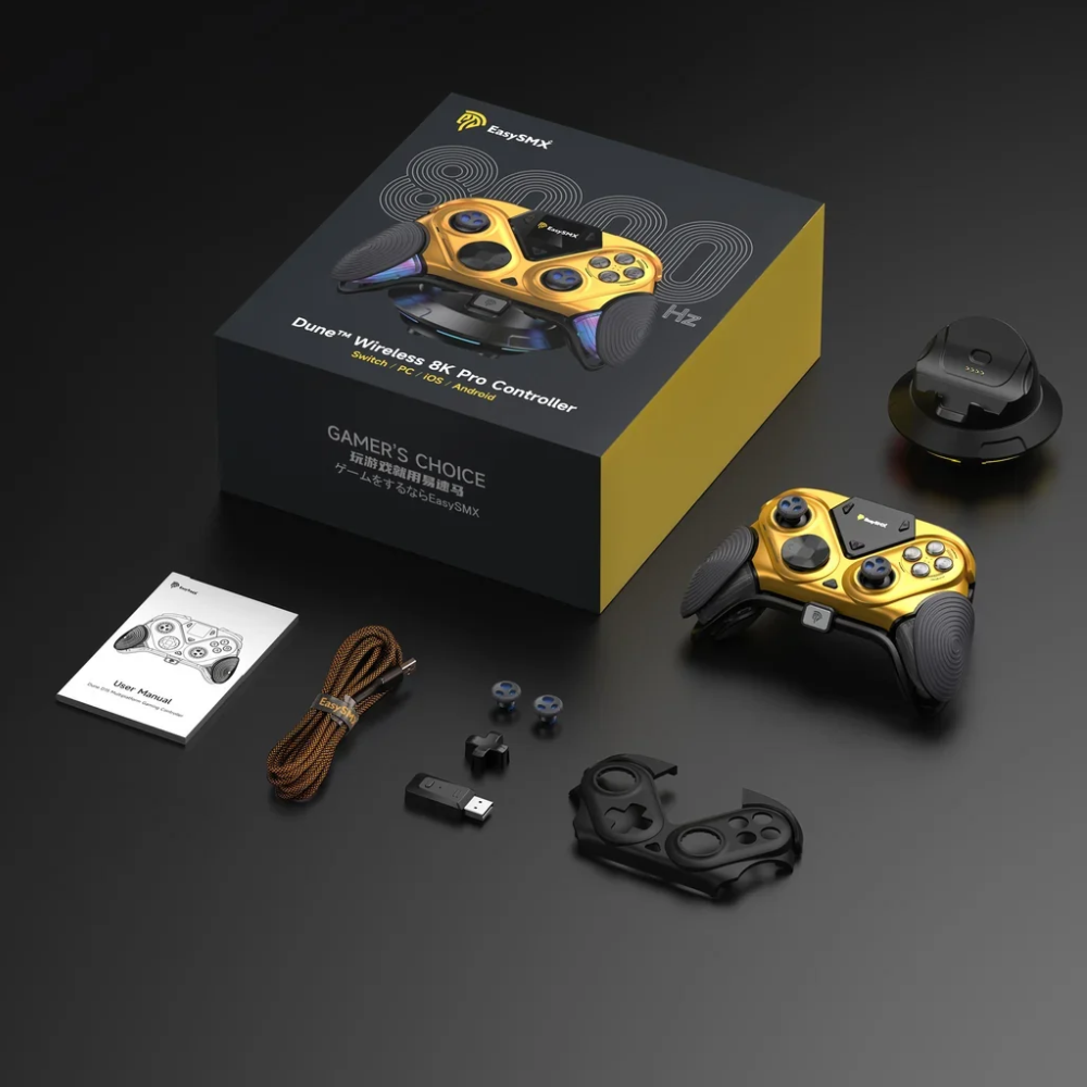 EasySMX® Dune 8K Wireless PC Gaming Controller 10 EasySMX® Dune 8K Wireless PC Gaming Controller - Image 10