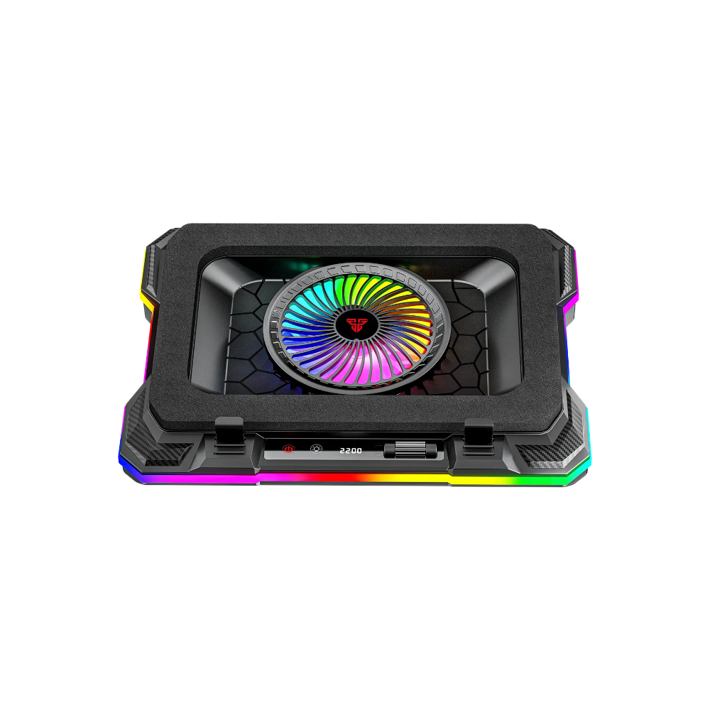 Fantech NC22 RGB Laptop Cooler With Phone Holder 1 Fantech NC22 RGB Laptop Cooler With Phone Holder