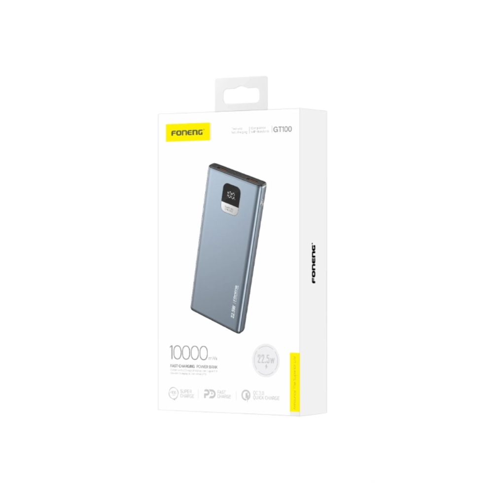 Foneng GT100 10000mAh 22.5W Power Bank 2 Foneng GT100 10000mAh 22.5W Power Bank - Image 2