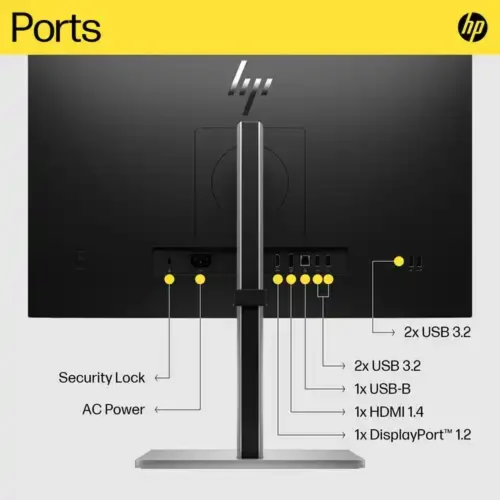 HP E24q G5 23.8" 2K IPS Monitor 4 HP E24q G5 23.8" 2K IPS Monitor - Image 4