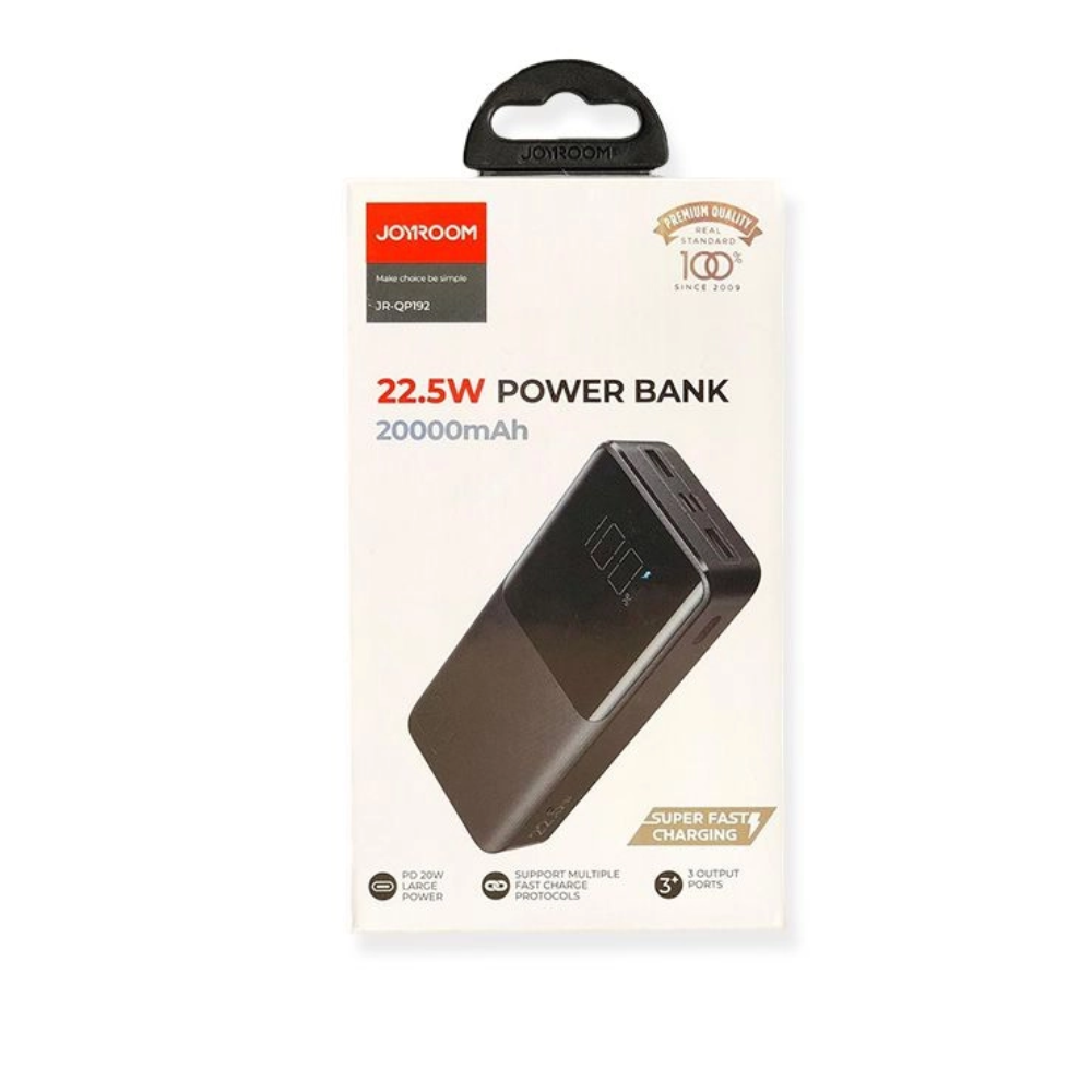 Joyroom JR-QP192 20000mAh 22.5W Fast Charging Power Bank 2 Joyroom JR-QP192 20000mAh 22.5W Fast Charging Power Bank - Image 2