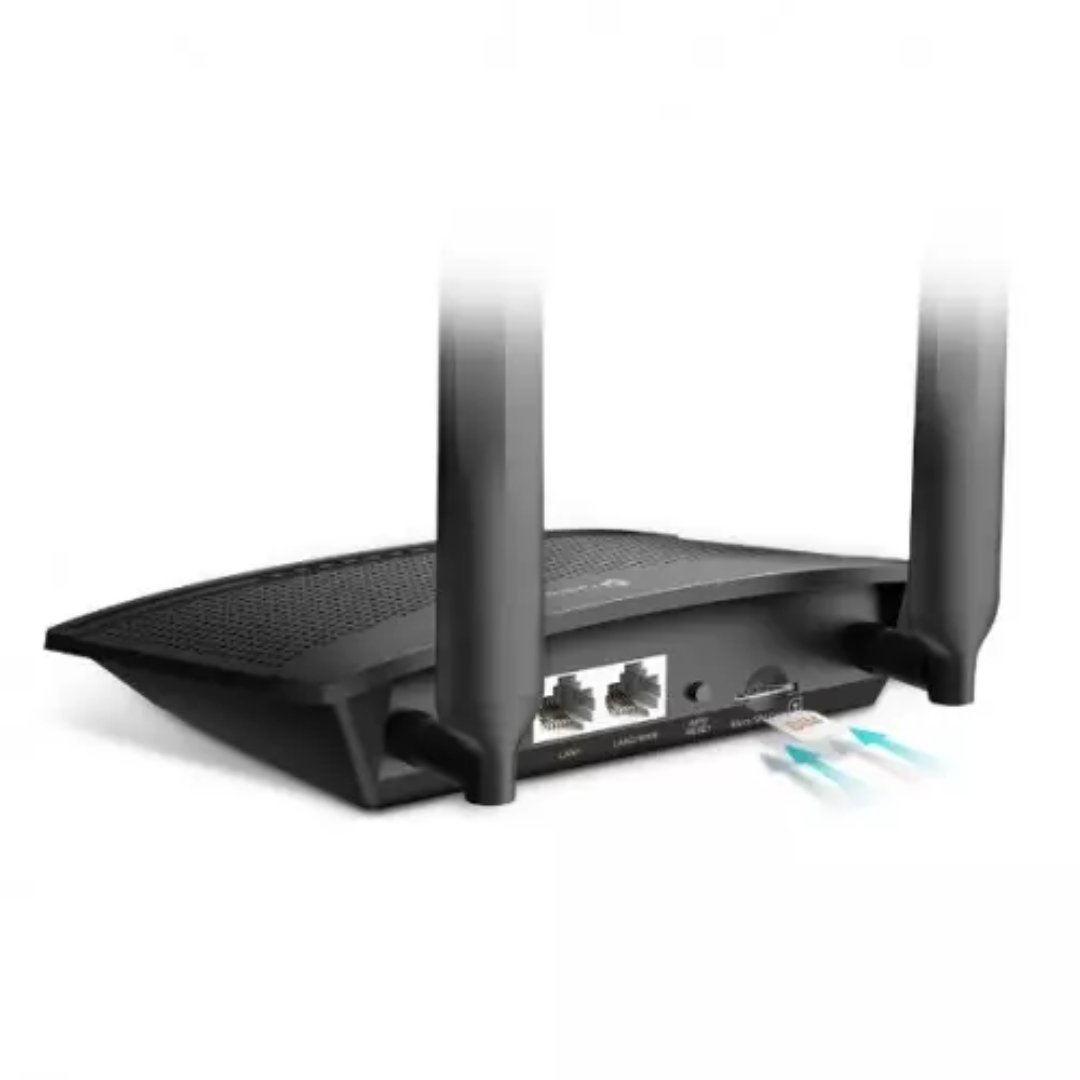TP-Link TL-MR100 300Mbps 2 ANTENNA Wireless and 4G LTE Router 2 TP-Link TL-MR100 300Mbps 2 ANTENNA Wireless and 4G LTE Router - Image 2