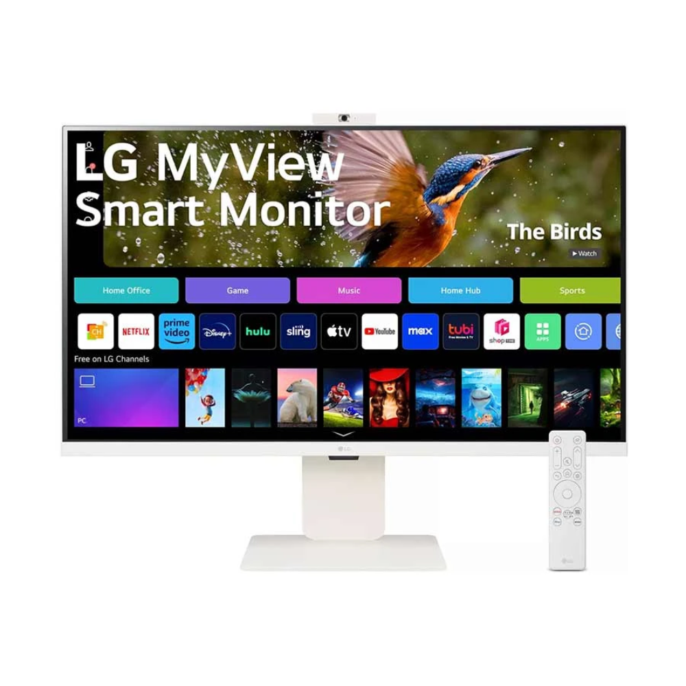 LG 32SR85U-W 32" 4K UHD IPS MyView Smart Monitor with webOS 1 LG 32SR85U-W 32" 4K UHD IPS MyView Smart Monitor with webOS