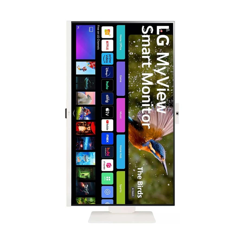 LG 32SR85U-W 32" 4K UHD IPS MyView Smart Monitor with webOS 3 LG 32SR85U-W 32" 4K UHD IPS MyView Smart Monitor with webOS - Image 3