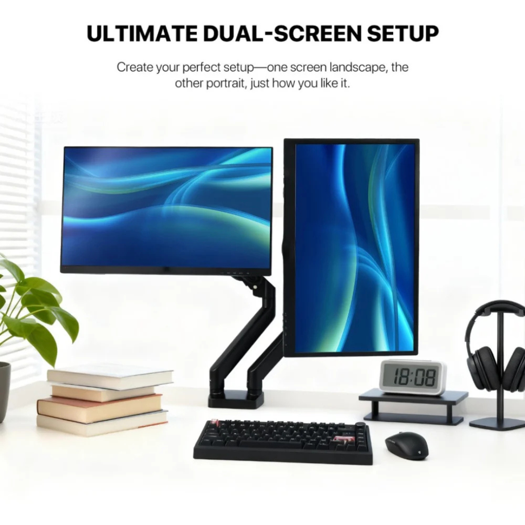 FANTECH MBD1 Dual Arm Monitor Bracket 4 FANTECH MBD1 Dual Arm Monitor Bracket - Image 4