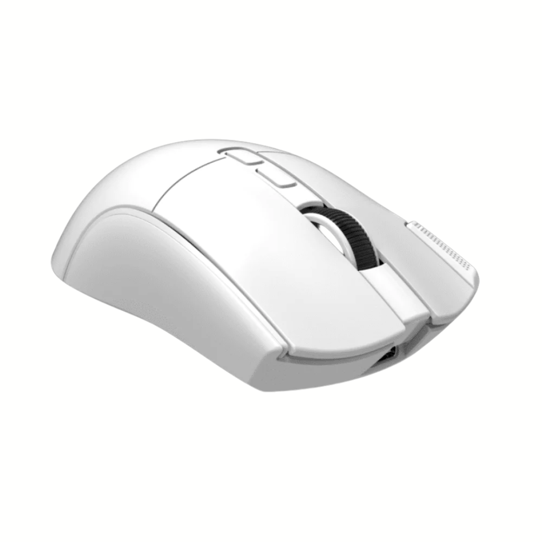 JEDEL GWH120 Tri-Mode Wireless Gaming Mouse White 4 JEDEL GWH120 Tri-Mode Wireless Gaming Mouse White - Image 4