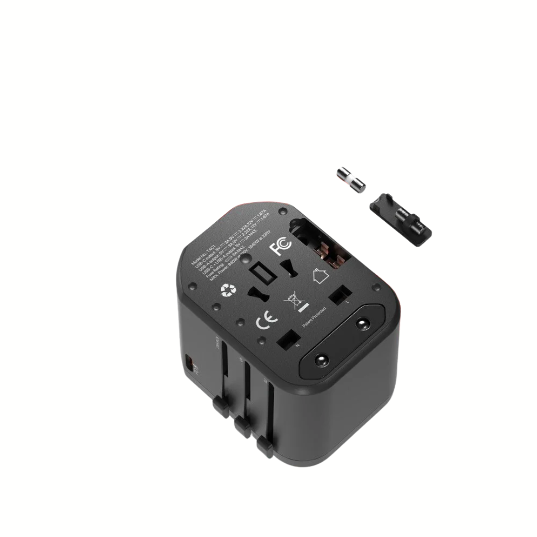 FANTECH TAC1 Universal PowerCube Travel Multi Adapter 2 FANTECH TAC1 Universal PowerCube Travel Multi Adapter - Image 2