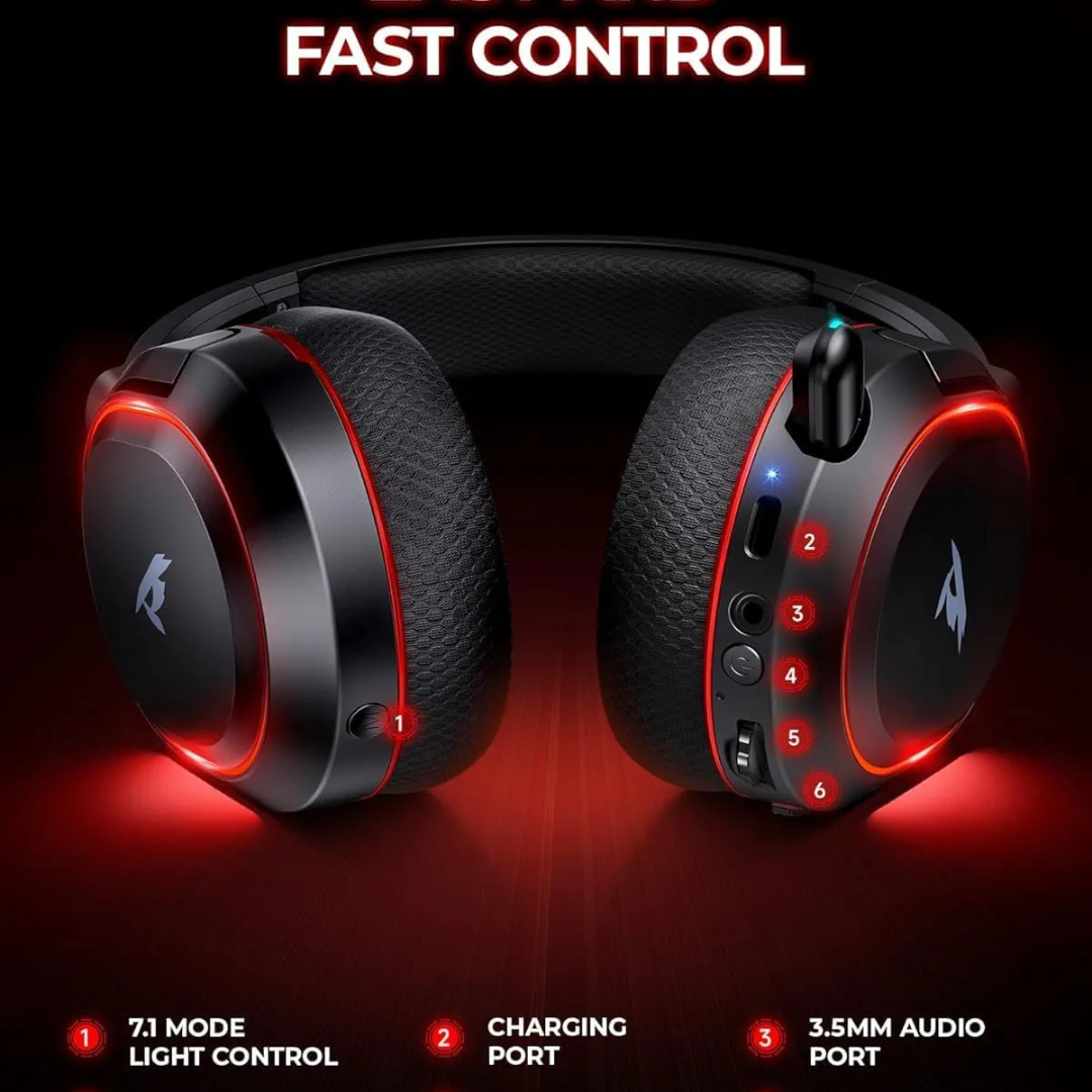 Picun G2 Wireless Gaming Headset 8 Picun G2 Wireless Gaming Headset - Image 8