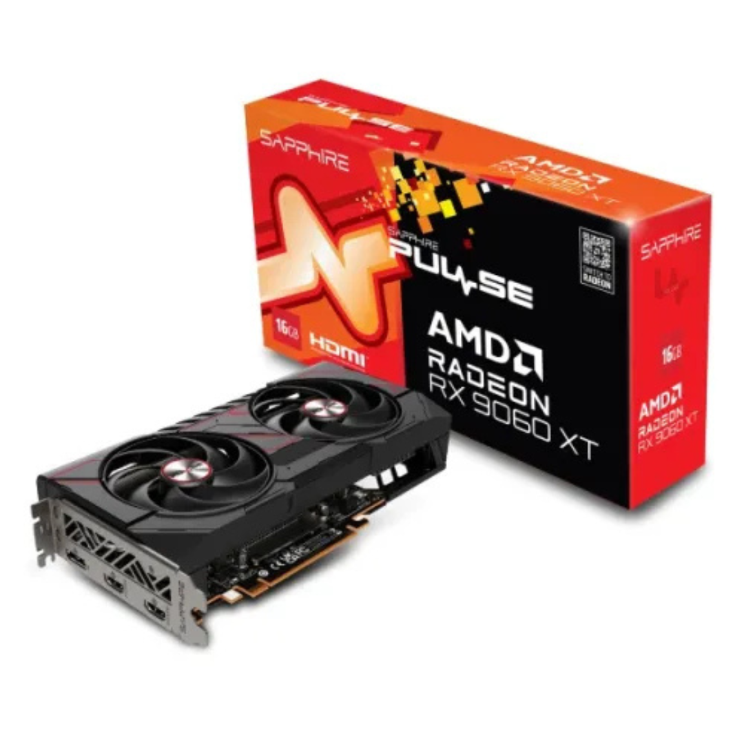 Sapphire Pulse AMD Radeon RX 9060 XT GAMING OC 16GB GDDR6 Graphics Card 1 Sapphire Pulse AMD Radeon RX 9060 XT GAMING OC 16GB GDDR6 Graphics Card