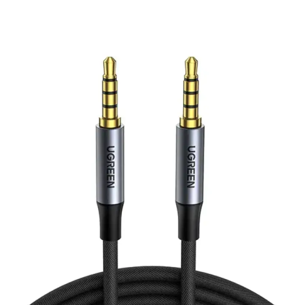 UGREEN AV183 (10648) 3.5mm 4-Pole M/M Audio Cable - 1M 1 UGREEN AV183 (10648) 3.5mm 4-Pole M/M Audio Cable - 1M