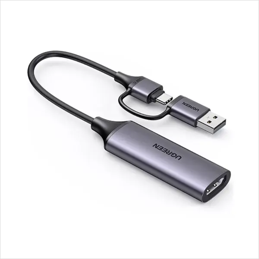 Ugreen CM716 (25854) Type-C & USB Male to HDMI Female Video Capture Card 1 Ugreen CM716 (25854) Type-C & USB Male to HDMI Female Video Capture Card