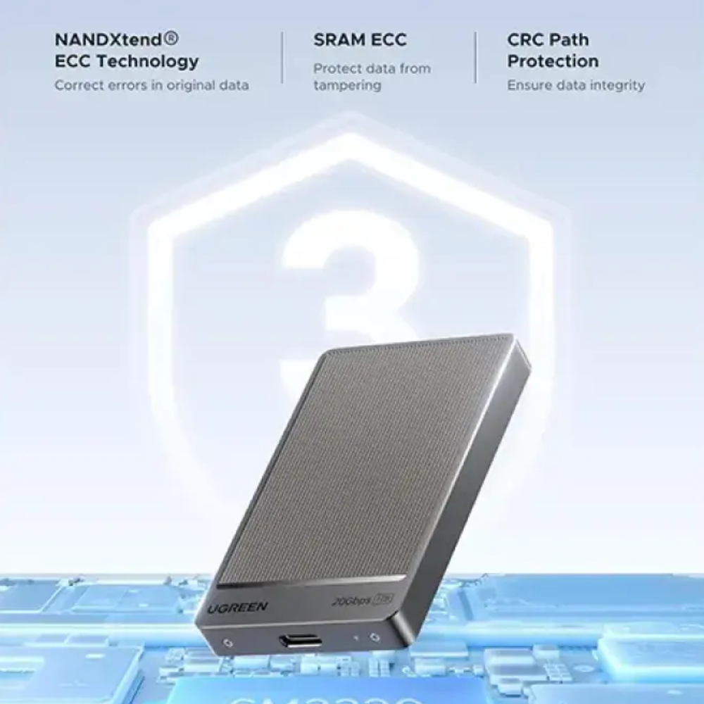 UGREEN CM766 (35270) Portable Solid State Drive 4 UGREEN CM766 (35270) Portable Solid State Drive - Image 4
