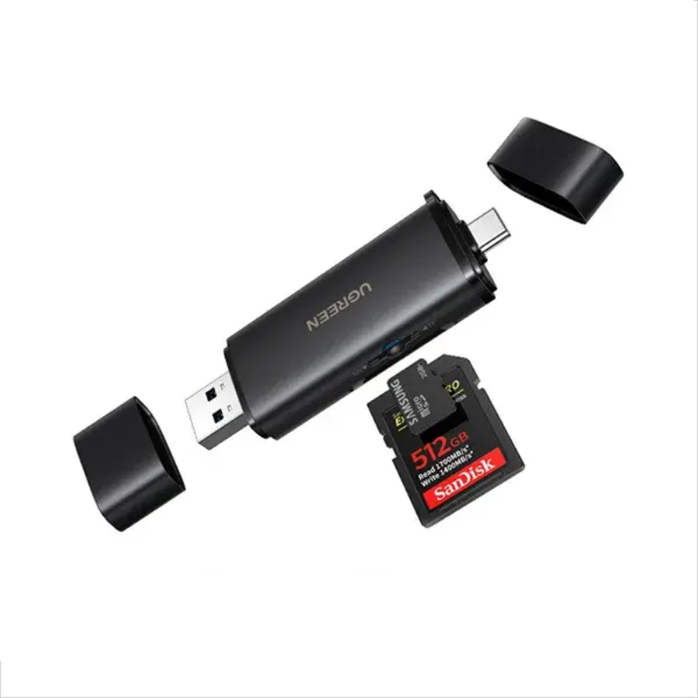 UGREEN CM803 (65024) 2-in-1 USB-C/USB-A Card Reader 1 UGREEN CM803 (65024) 2-in-1 USB-C/USB-A Card Reader