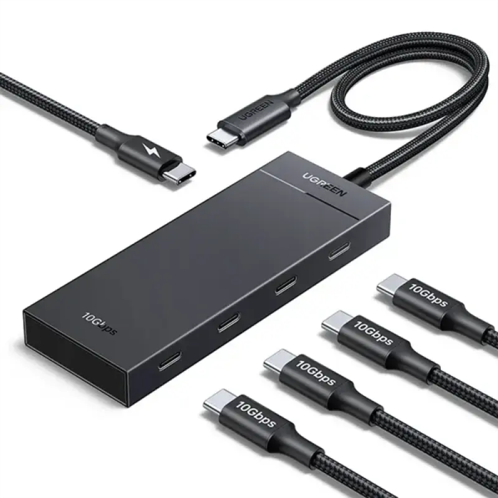 UGREEN CM806 (55334) USB-C To 4xUSB-C 3.2 HUB With PD 1 UGREEN CM806 (55334) USB-C To 4xUSB-C 3.2 HUB With PD