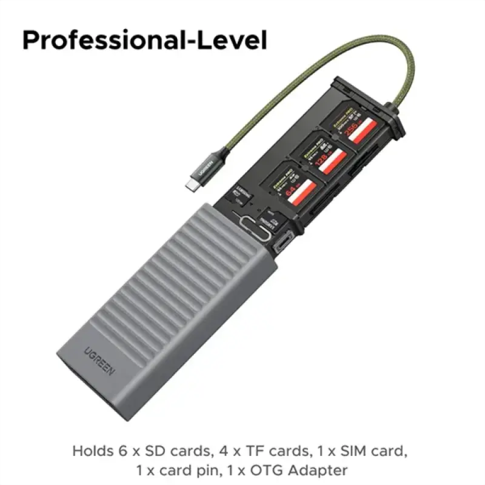 UGREEN CM856 (55899) Multi-function Card Reader Case 4 UGREEN CM856 (55899) Multi-function Card Reader Case - Image 4