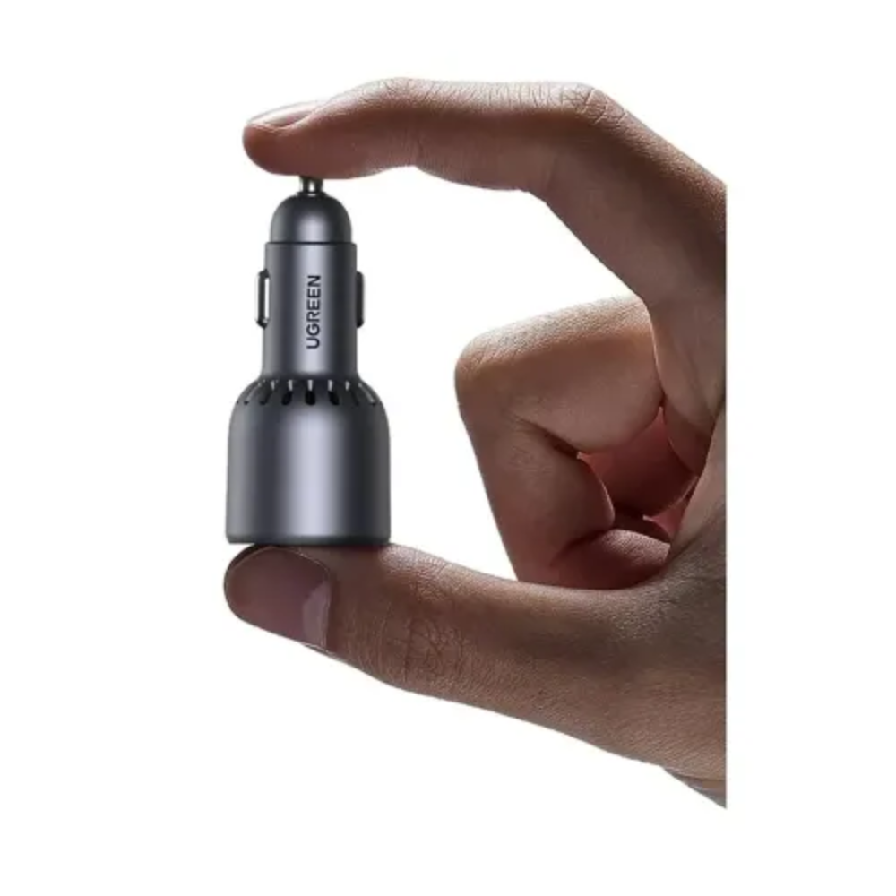 UGREEN EC703 (35024) 75W 3-Port Fast Car Charger 2 UGREEN EC703 (35024) 75W 3-Port Fast Car Charger - Image 2