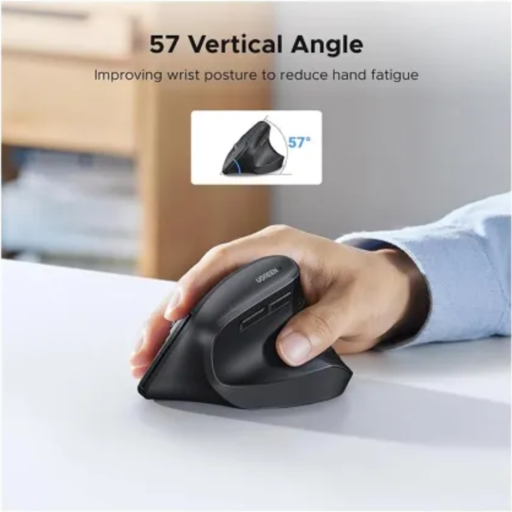 UGREEN M571 (55916) Wireless Vertical Mouse 3 UGREEN M571 (55916) Wireless Vertical Mouse - Image 3