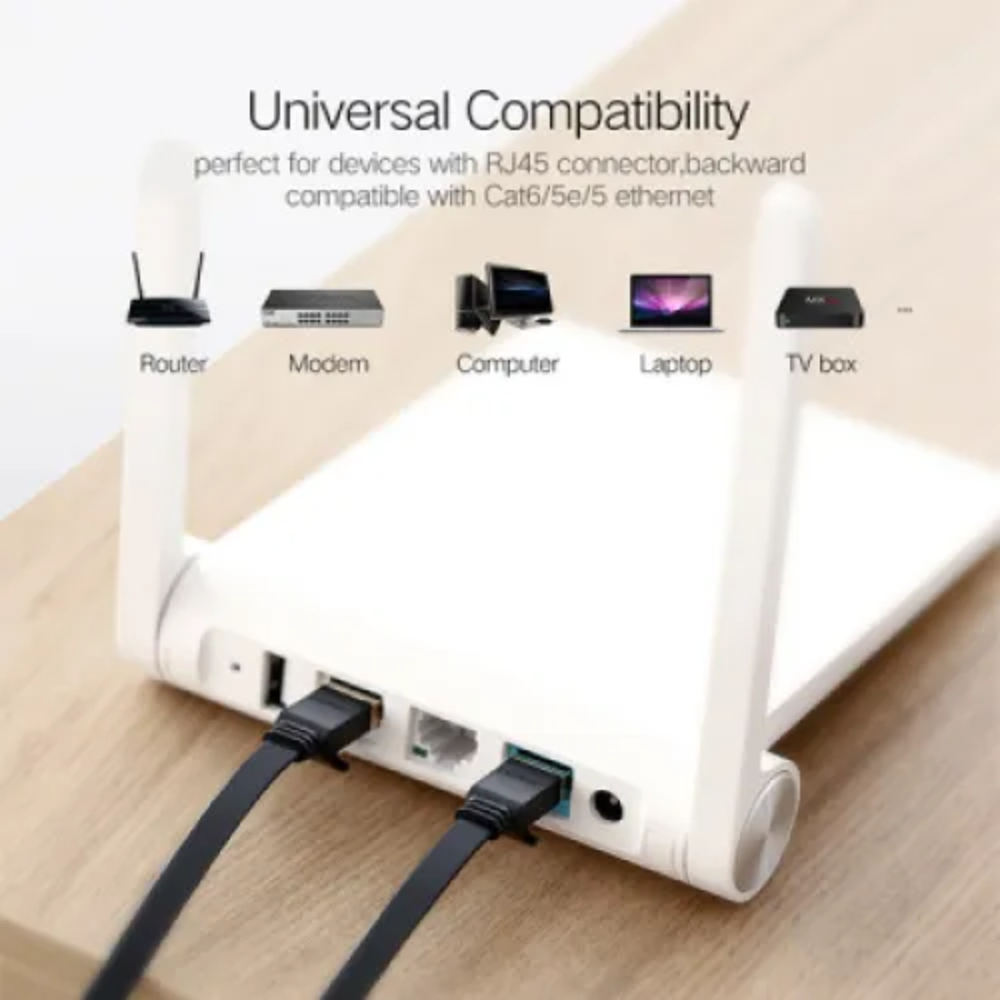 UGREEN NW106 (11262) Cat 7 U/FTP Lan Cable - 3M 4 UGREEN NW106 (11262) Cat 7 U/FTP Lan Cable - 3M - Image 4