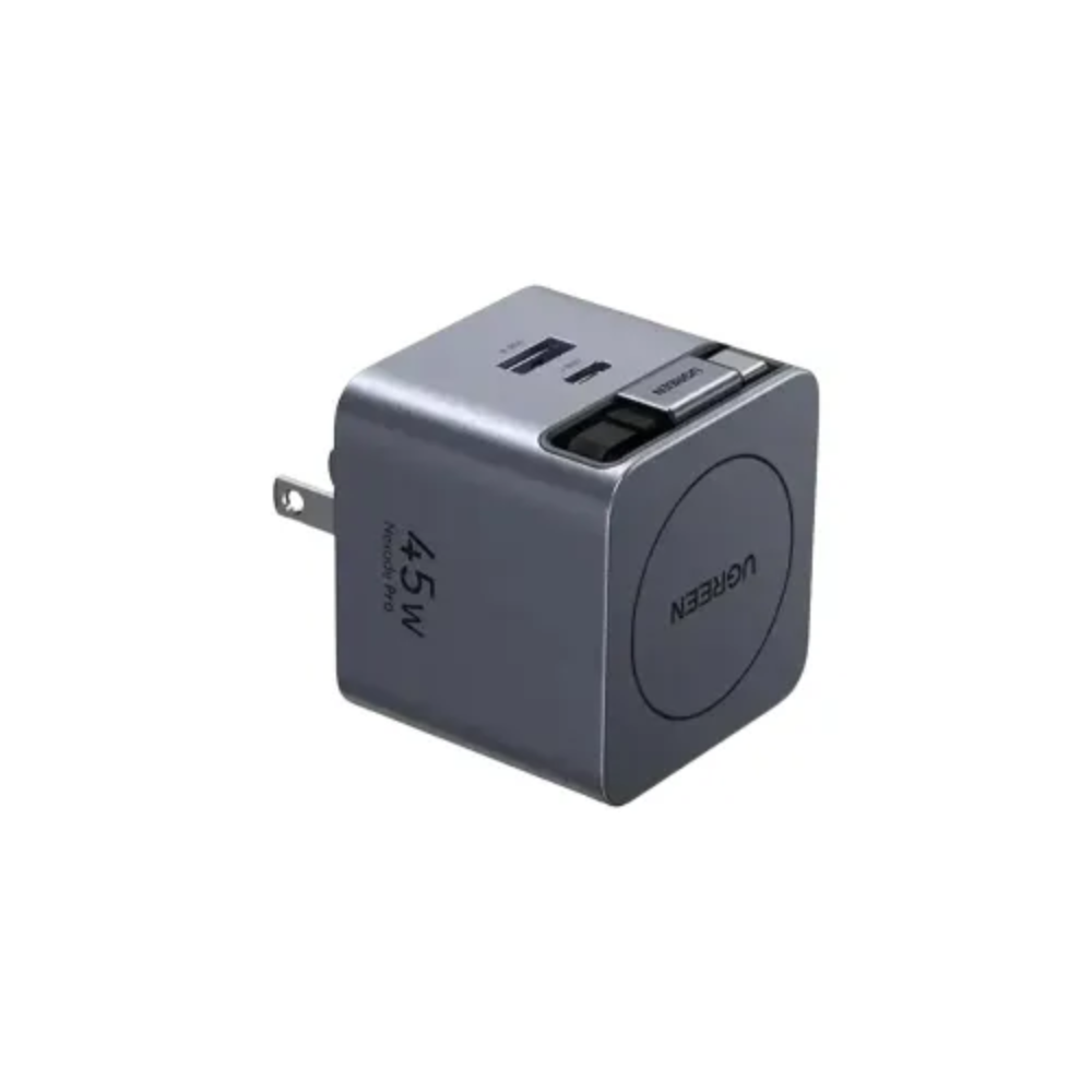UGREEN x614 (65823) 45W GaN Fast Charger with Retractable Cable - UK 3 UGREEN x614 (65823) 45W GaN Fast Charger with Retractable Cable - UK - Image 3